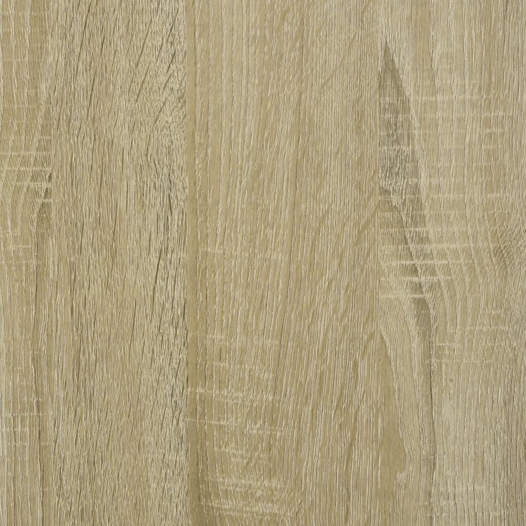 Tavolino Rovere Sonoma 55x38x45 cm in Legno Multistrato