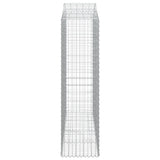 Cesti Gabbioni ad Arco 10 pz 200x50x180/200 cm Ferro Zincato