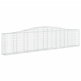 Cesti Gabbioni ad Arco 8 pz 400x30x80/100 cm Ferro Zincato