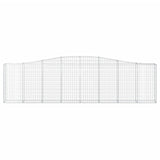 Cesti Gabbioni ad Arco 25 pz 400x30x100/120 cm Ferro Zincato