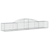 Cesti Gabbioni ad Arco 11 pz 300x50x40/60 cm Ferro Zincato
