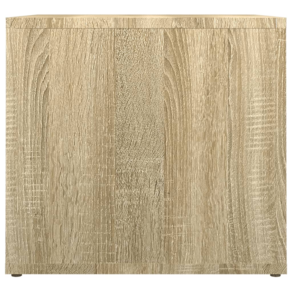 Comodino Rovere Sonoma 41x40x36 cm in Legno Multistrato