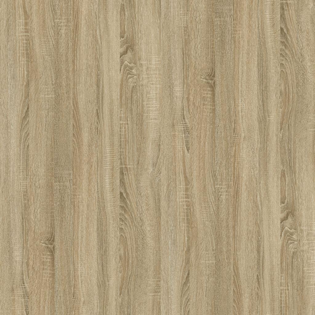 Comodino Rovere Sonoma 41x40x36 cm in Legno Multistrato