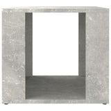 Comodino Grigio Cemento 41x40x36 cm in Legno Multistrato