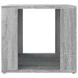 Comodino Grigio Sonoma 41x40x36 cm in Legno Multistrato