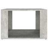 Comodino Grigio Cemento 57x55x36 cm in Legno Multistrato