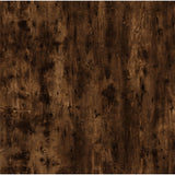 Comodino Rovere Fumo 57x55x36 cm in Legno Multistrato