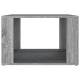 Comodino Grigio Sonoma 57x55x36 cm in Legno Multistrato