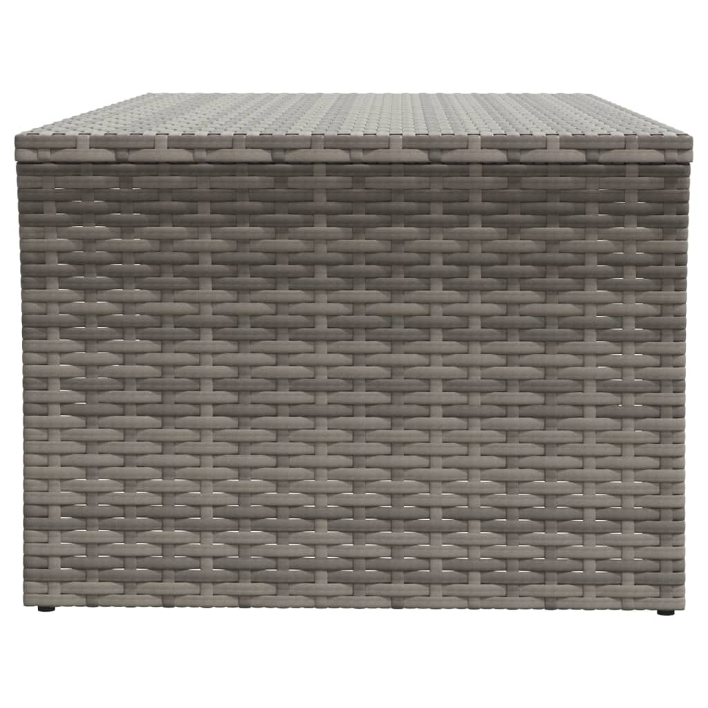 Tavolino Grigio 100x50x40 cm in Polyrattan