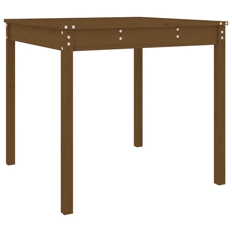 Tavolo da Giardino Miele 82,5x82,5x76 cm Legno Massello di Pino