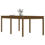 Tavolo da Giardino Miele 203,5x100x76cm Legno Massello di Pino