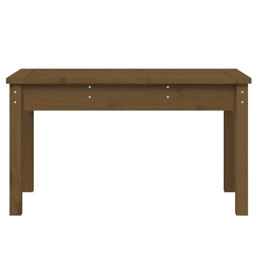 Panca da Giardino Miele 80x44x45 cm Legno Massello di Pino