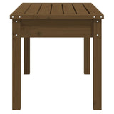 Panca da Giardino Miele 80x44x45 cm Legno Massello di Pino