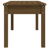 Panca da Giardino Miele 109x44x45 cm Legno Massello di Pino