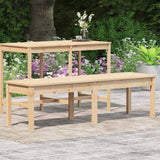 Panca da Giardino 2 Posti 159,5x44x45 cm Legno Massello di Pino