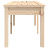 Panca da Giardino 2 Posti 159,5x44x45 cm Legno Massello di Pino