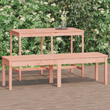 Panca da Giardino 2 Posti 159,5x44x45 cm Legno Massello Douglas