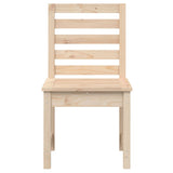 Sedie da Giardino 2pz 50x48x91,5 cm Legno Massello di Pino