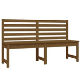 Panca da Giardino Miele 157,5 cm in Legno Massello di Pino