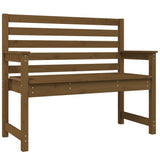 Panca da Giardino Miele 109x48x91,5 cm Legno Massello di Pino