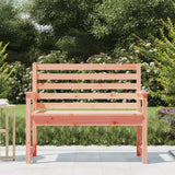 Panca da Giardino 109x48x91,5 cm in Legno Massello di Douglas