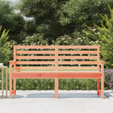 Panca da Giardino 159,5x48x91,5 cm in Legno Massello di Douglas