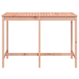 Tavolo da Giardino 159,5x82,5x110 cm Legno Massello di Douglas