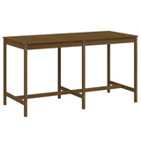 Tavolo da Giardino Miele 203,5x90x110cm Legno Massello di Pino