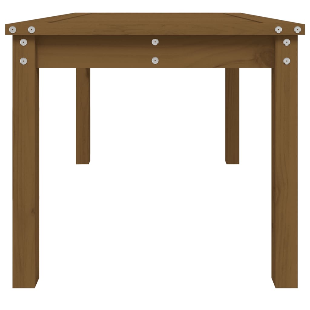 Tavolo da Giardino Miele 82,5x50,5x45 cm Legno Massello Pino