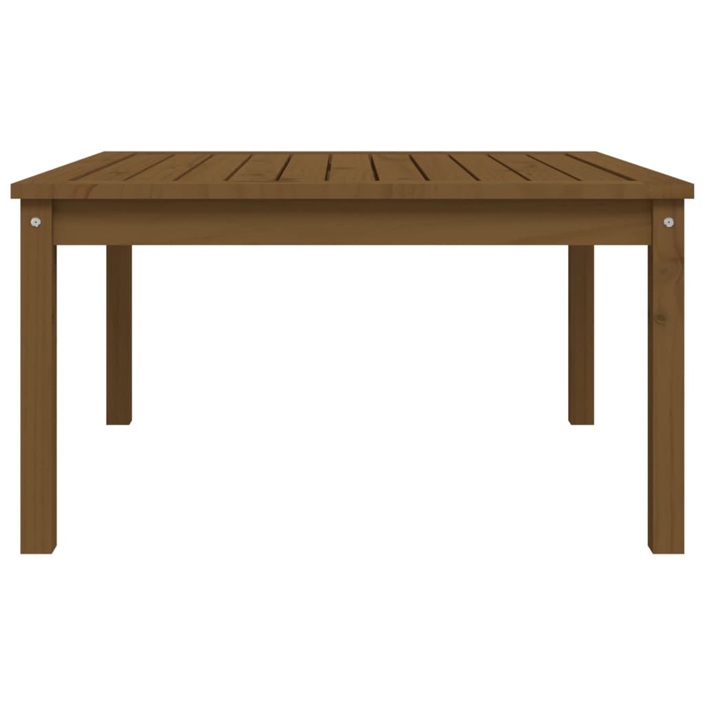 Tavolo da Giardino Miele 82,5x82,5x45 cm Legno Massello di Pino