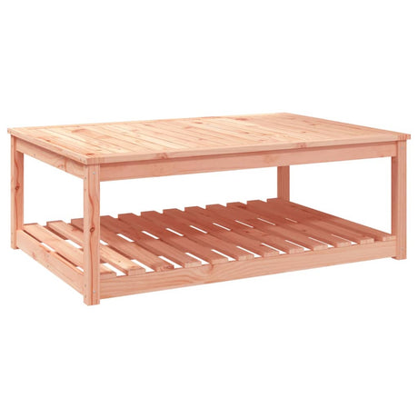 Tavolo da Giardino 121x82,5x45 cm in Legno Massello di Douglas