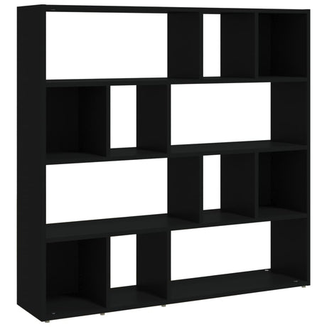 Libreria/Divisorio Nero 105x24x102 cm