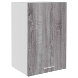 Mobile Pensile Grigio Sonoma 39,5x31x60 cm Legno Multistrato