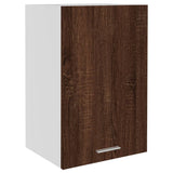 Mobile Pensile Rovere Marrone 39,5x31x60cm in Legno Multistrato