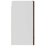 Mobile Pensile Rovere Marrone 39,5x31x60cm in Legno Multistrato