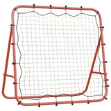 Rimbalzatore da Calcio Regolabile 96x80x96 cm Acciaio e PE