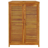 Contenitore da Giardino 70x87x104cm in Legno Massello di Acacia
