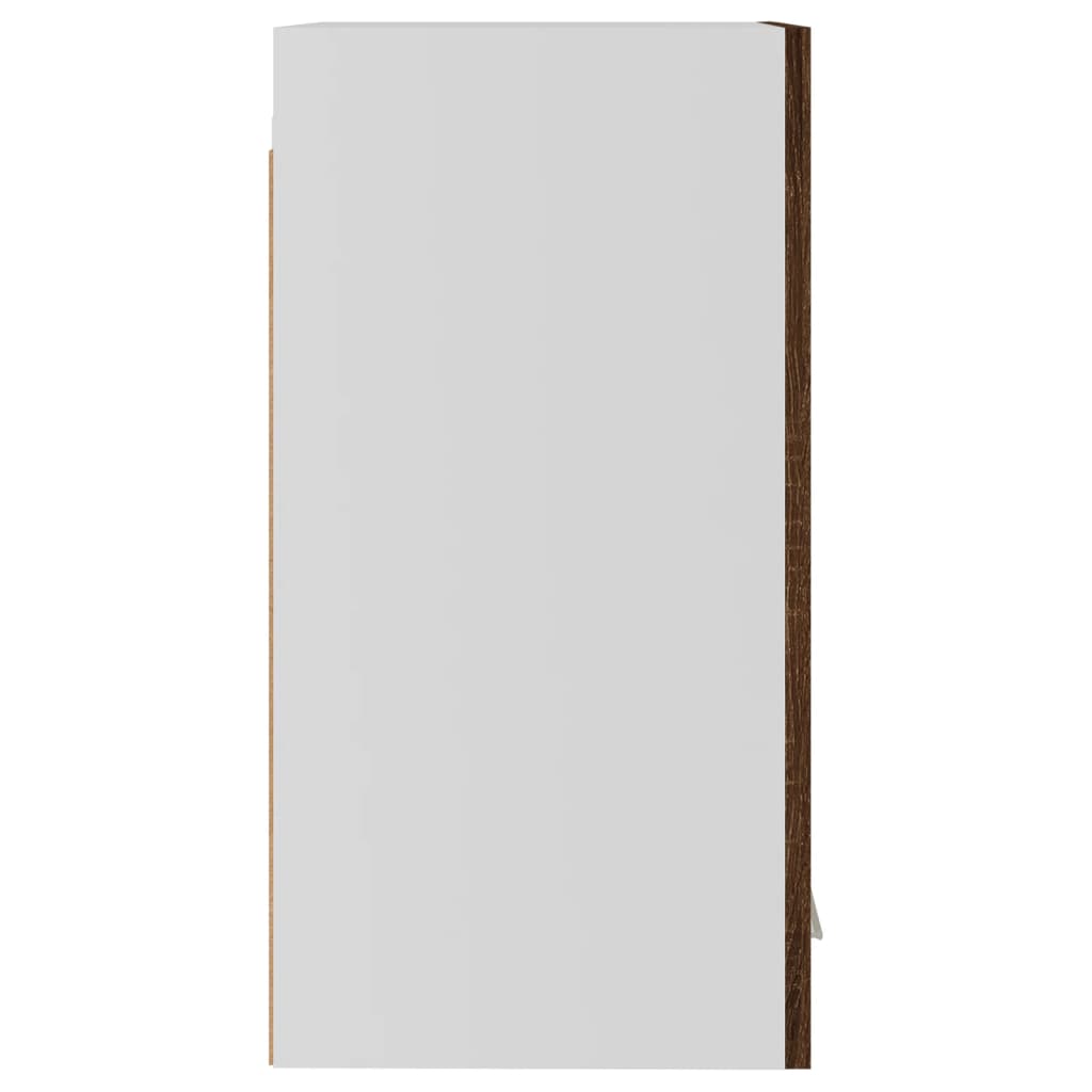 Mobile Pensile Rovere Marrone 29,5x31x60cm in Legno Multistrato