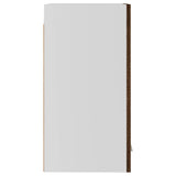 Mobile Pensile Rovere Marrone 29,5x31x60cm in Legno Multistrato