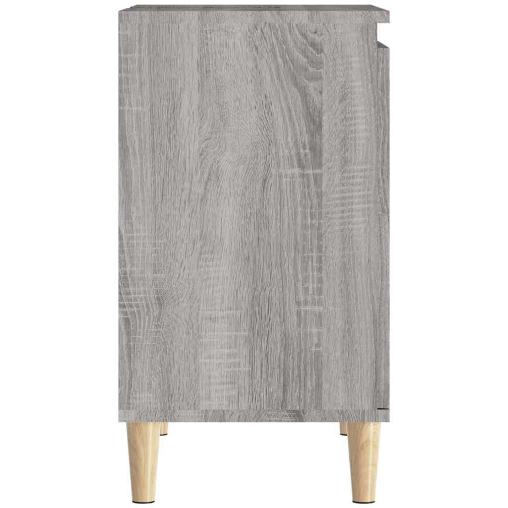 Mobile Lavabo Grigio Sonoma 58x33x60 cm in Legno Multistrato