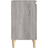 Mobile Lavabo Grigio Sonoma 58x33x60 cm in Legno Multistrato