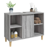 Mobile Lavabo Grigio Sonoma 80x33x60 cm in Legno Multistrato