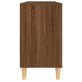 Mobile Lavabo Rovere Marrone 80x33x60 cm in Legno Multistrato