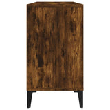 Mobile Lavabo Rovere Fumo 80x33x60 cm in Legno Multistrato