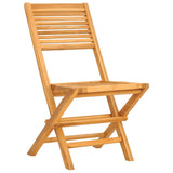 Sedie da Giardino Pieghevoli 2pz 47x62x90cm Legno Massello Teak