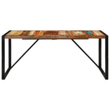 Tavolo da Pranzo 175x90x76 cm in Legno Massello di Recupero