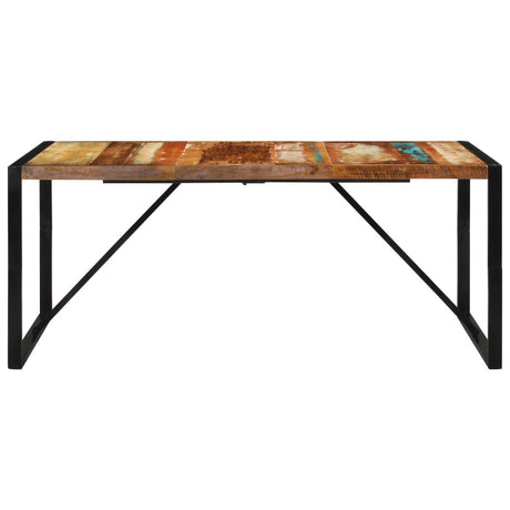 Tavolo da Pranzo 175x90x76 cm in Legno Massello di Recupero