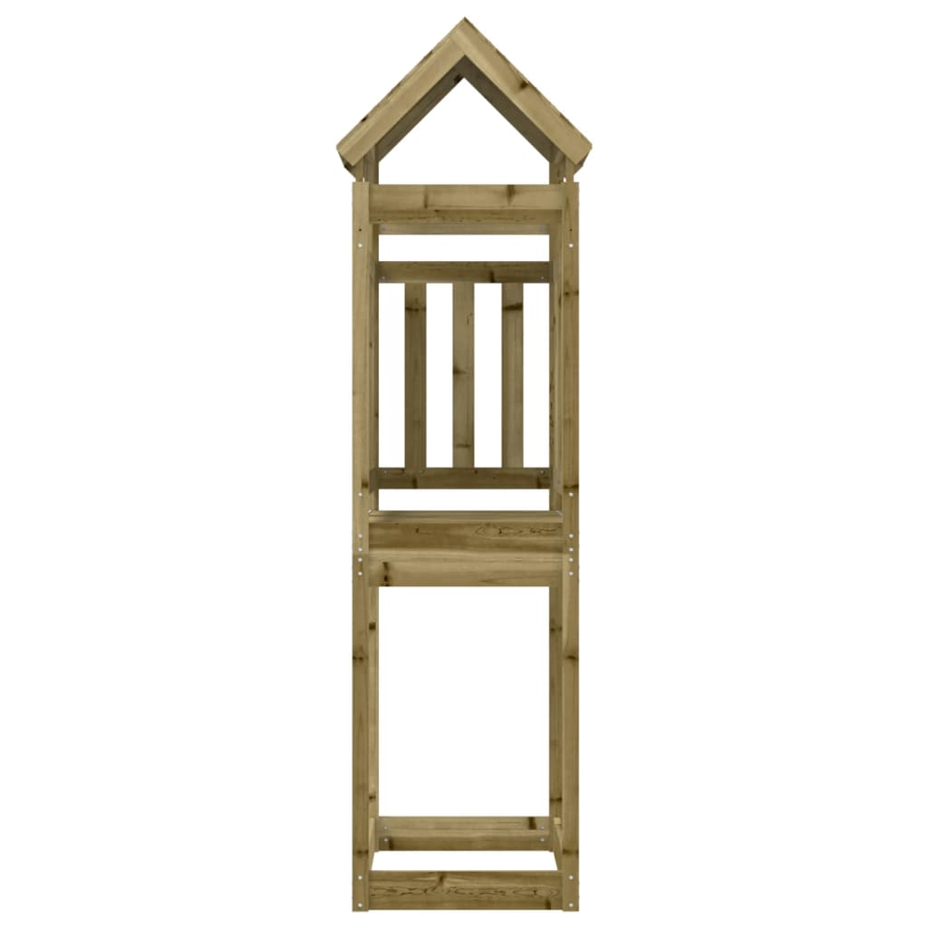 Torre da Gioco 52,5x110,5x214 cm in Legno di Pino Impregnato