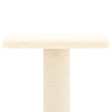 Albero per Gatti con Tiragraffi in Sisal Crema 73 cm