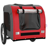 Red and Gray Oxford and Iron Animal Bike Trailer